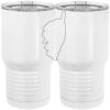 20 oz. Tall Stainless Steel Vacuum Insulated Tumbler White Thumbnail