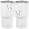 20 oz. Tall Stainless Steel Vacuum Insulated Tumbler White Thumbnail