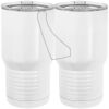 20 oz. Tall Stainless Steel Vacuum Insulated Tumbler White Thumbnail