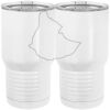 20 oz. Tall Stainless Steel Vacuum Insulated Tumbler White Thumbnail