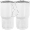 20 oz. Tall Stainless Steel Vacuum Insulated Tumbler White Thumbnail