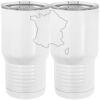 20 oz. Tall Stainless Steel Vacuum Insulated Tumbler White Thumbnail