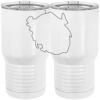 20 oz. Tall Stainless Steel Vacuum Insulated Tumbler White Thumbnail
