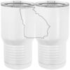 20 oz. Tall Stainless Steel Vacuum Insulated Tumbler White Thumbnail