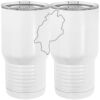 20 oz. Tall Stainless Steel Vacuum Insulated Tumbler White Thumbnail