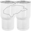 20 oz. Tall Stainless Steel Vacuum Insulated Tumbler White Thumbnail