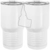 20 oz. Tall Stainless Steel Vacuum Insulated Tumbler White Thumbnail