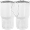 20 oz. Tall Stainless Steel Vacuum Insulated Tumbler White Thumbnail