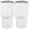 20 oz. Tall Stainless Steel Vacuum Insulated Tumbler White Thumbnail