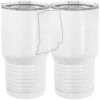 20 oz. Tall Stainless Steel Vacuum Insulated Tumbler White Thumbnail