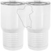 20 oz. Tall Stainless Steel Vacuum Insulated Tumbler White Thumbnail