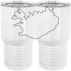 20 oz. Tall Stainless Steel Vacuum Insulated Tumbler White Thumbnail