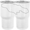 20 oz. Tall Stainless Steel Vacuum Insulated Tumbler White Thumbnail