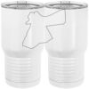 20 oz. Tall Stainless Steel Vacuum Insulated Tumbler White Thumbnail
