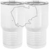20 oz. Tall Stainless Steel Vacuum Insulated Tumbler White Thumbnail