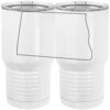 20 oz. Tall Stainless Steel Vacuum Insulated Tumbler White Thumbnail