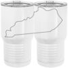 20 oz. Tall Stainless Steel Vacuum Insulated Tumbler White Thumbnail