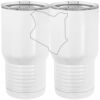 20 oz. Tall Stainless Steel Vacuum Insulated Tumbler White Thumbnail