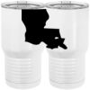 20 oz. Tall Stainless Steel Vacuum Insulated Tumbler White Thumbnail