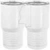 20 oz. Tall Stainless Steel Vacuum Insulated Tumbler White Thumbnail