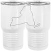 20 oz. Tall Stainless Steel Vacuum Insulated Tumbler White Thumbnail