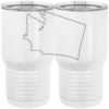 20 oz. Tall Stainless Steel Vacuum Insulated Tumbler White Thumbnail