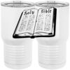 20 oz. Tall Stainless Steel Vacuum Insulated Tumbler White Thumbnail