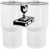 20 oz. Tall Stainless Steel Vacuum Insulated Tumbler White Thumbnail