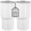 20 oz. Tall Stainless Steel Vacuum Insulated Tumbler White Thumbnail