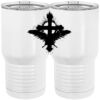 20 oz. Tall Stainless Steel Vacuum Insulated Tumbler White Thumbnail