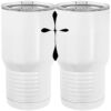 20 oz. Tall Stainless Steel Vacuum Insulated Tumbler White Thumbnail