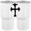 20 oz. Tall Stainless Steel Vacuum Insulated Tumbler White Thumbnail
