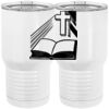 20 oz. Tall Stainless Steel Vacuum Insulated Tumbler White Thumbnail