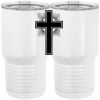 20 oz. Tall Stainless Steel Vacuum Insulated Tumbler White Thumbnail