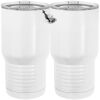 20 oz. Tall Stainless Steel Vacuum Insulated Tumbler White Thumbnail