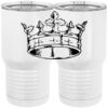 20 oz. Tall Stainless Steel Vacuum Insulated Tumbler White Thumbnail