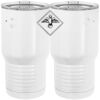 20 oz. Tall Stainless Steel Vacuum Insulated Tumbler White Thumbnail