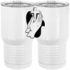 20 oz. Tall Stainless Steel Vacuum Insulated Tumbler White Thumbnail