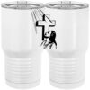 20 oz. Tall Stainless Steel Vacuum Insulated Tumbler White Thumbnail