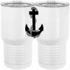 20 oz. Tall Stainless Steel Vacuum Insulated Tumbler White Thumbnail