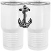20 oz. Tall Stainless Steel Vacuum Insulated Tumbler White Thumbnail