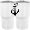 20 oz. Tall Stainless Steel Vacuum Insulated Tumbler White Thumbnail