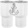 20 oz. Tall Stainless Steel Vacuum Insulated Tumbler White Thumbnail