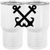 20 oz. Tall Stainless Steel Vacuum Insulated Tumbler White Thumbnail