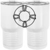 20 oz. Tall Stainless Steel Vacuum Insulated Tumbler White Thumbnail