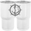 20 oz. Tall Stainless Steel Vacuum Insulated Tumbler White Thumbnail