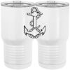 20 oz. Tall Stainless Steel Vacuum Insulated Tumbler White Thumbnail