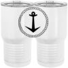 20 oz. Tall Stainless Steel Vacuum Insulated Tumbler White Thumbnail