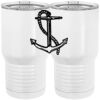 20 oz. Tall Stainless Steel Vacuum Insulated Tumbler White Thumbnail