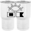 20 oz. Tall Stainless Steel Vacuum Insulated Tumbler White Thumbnail